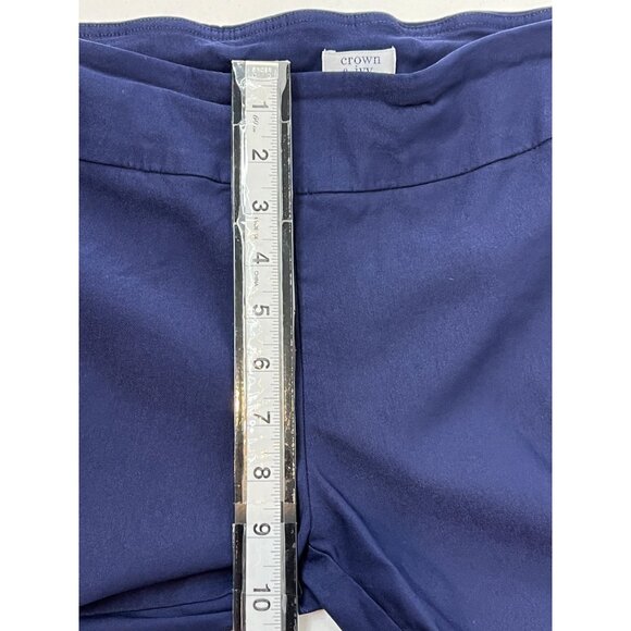 Crown & Ivy Leggings 8P Navy Cropped Activewear Pants Yoga Gym Workout - Picture 7 of 9